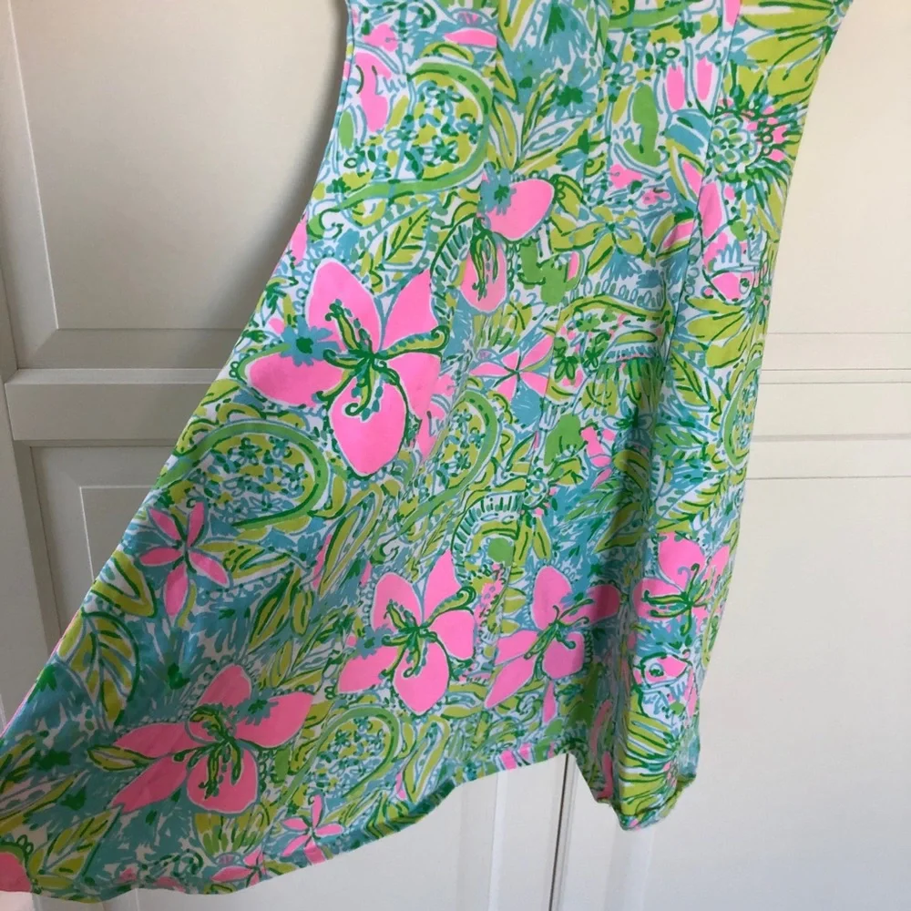 Lilly Pulitzer fit and flare dress - Picture 3 of 8